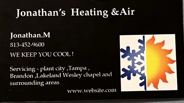 Jonathan's Heating & Air Logo