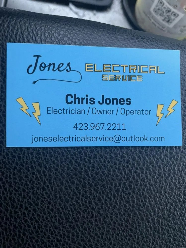 Slide of Jones Electrical service