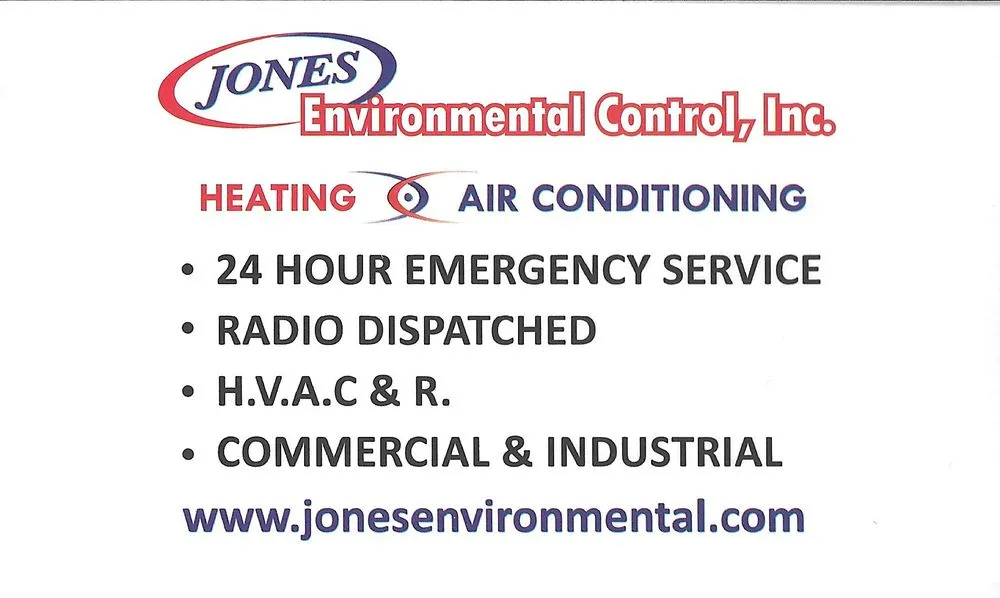 Slide of Jones Environmental Control
