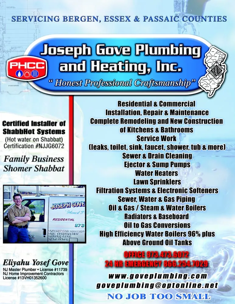 Slide of Joseph Gove Plumbing & Heating, Inc.