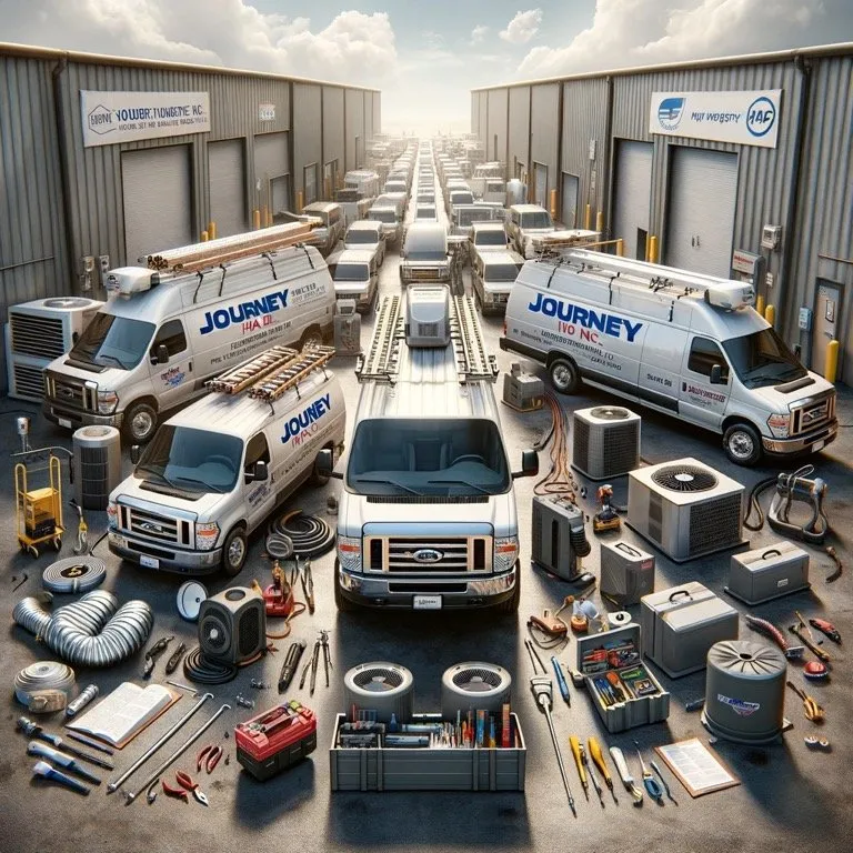 Slide of Journey HVAC