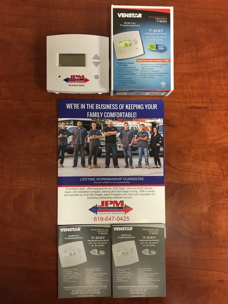 Slide of JPM Heating and Air