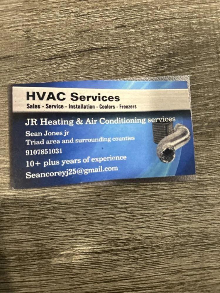 Slide of Jr Heating & Air conditioner services