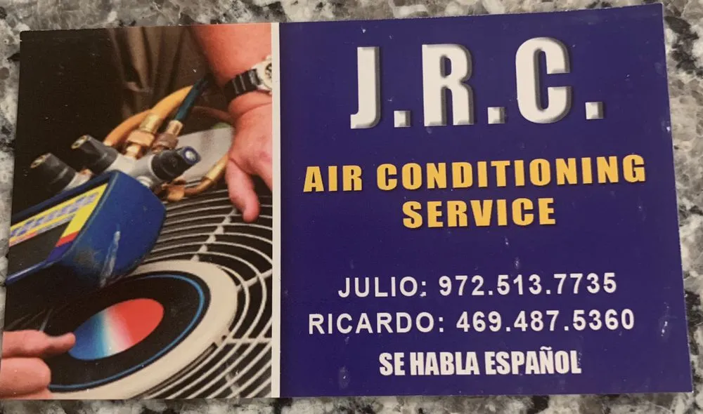 Slide of JRC Air Conditioning Repair Service