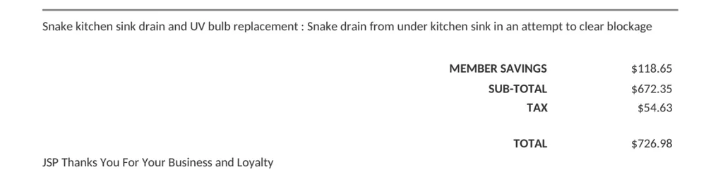 Slide of JSP Home Services