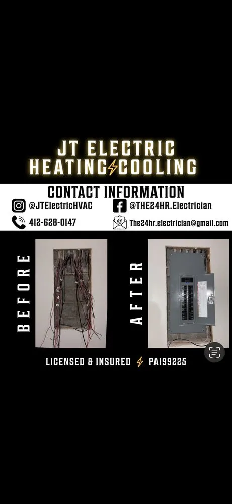 Slide of JT Electric Heating & Cooling