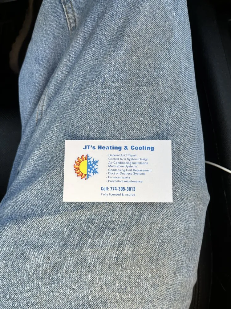 Slide of Jt’s Heating And Cooling