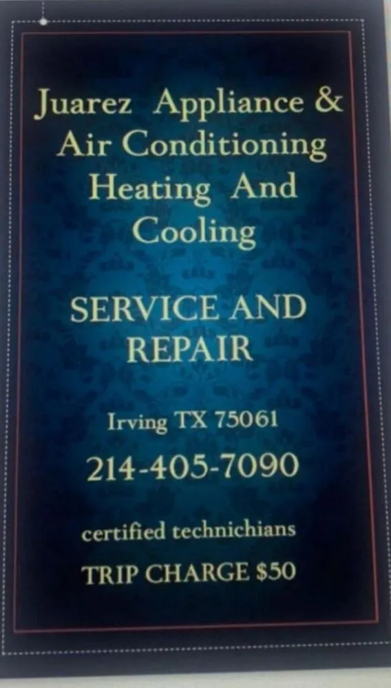 Slide of Juarez Appliance