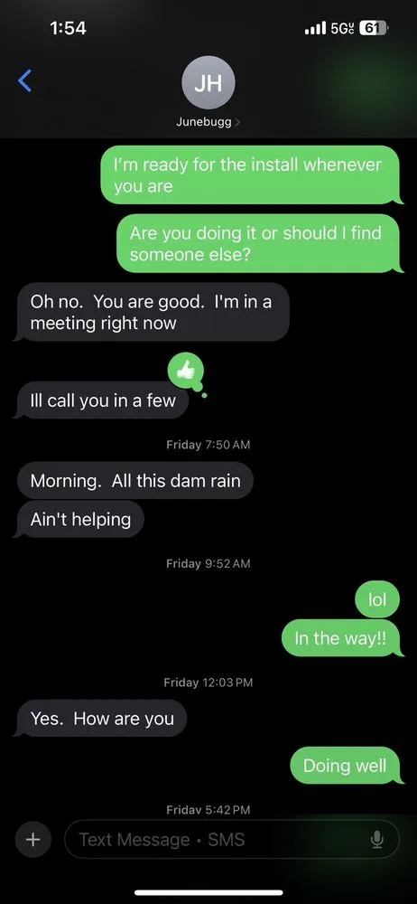 Slide of Junebug's HVAC R Services