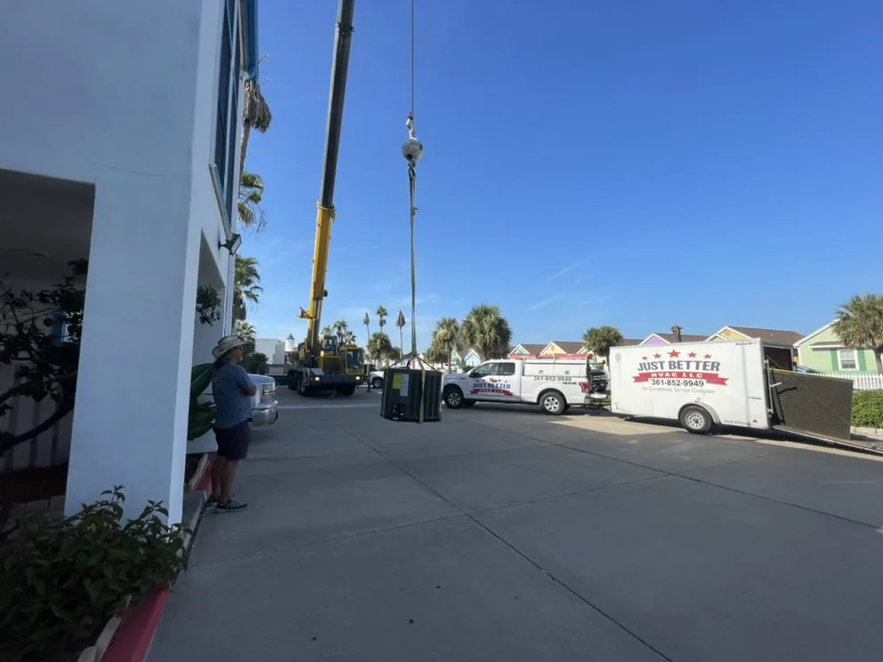 Emergency HVAC installation in Corp Christi, TX by Just Better HVAC