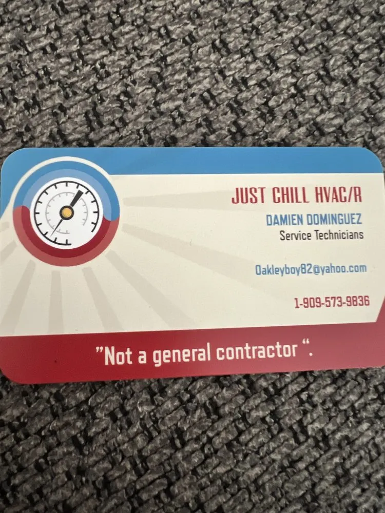 Slide of Just Chill Air Conditioning and Heating