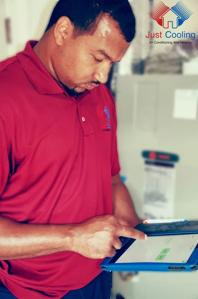 Slide of Just Cooling Air Conditioning and Heating