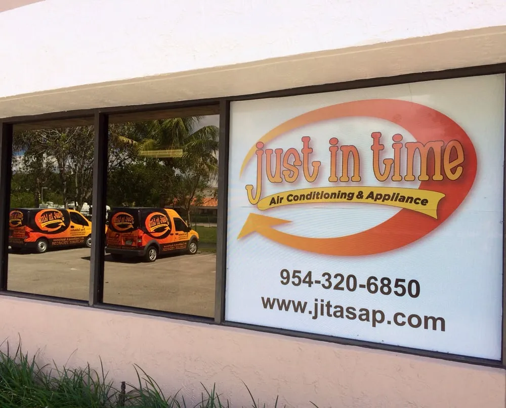 Slide of Just In Time Ac & Appliance