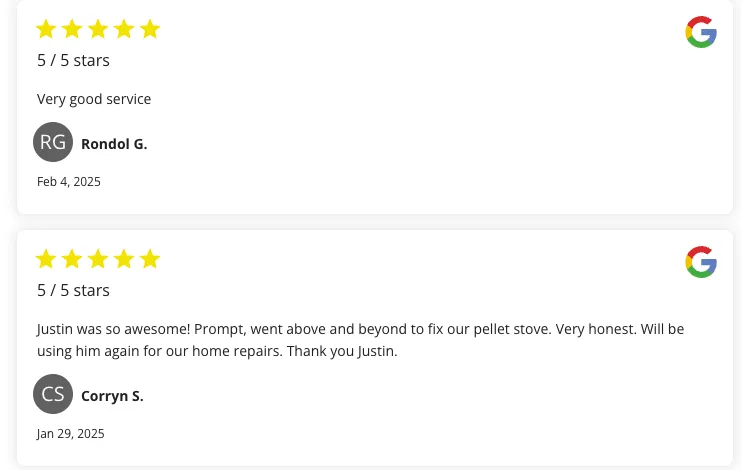 Slide of Just IN Time Heating & Cooling