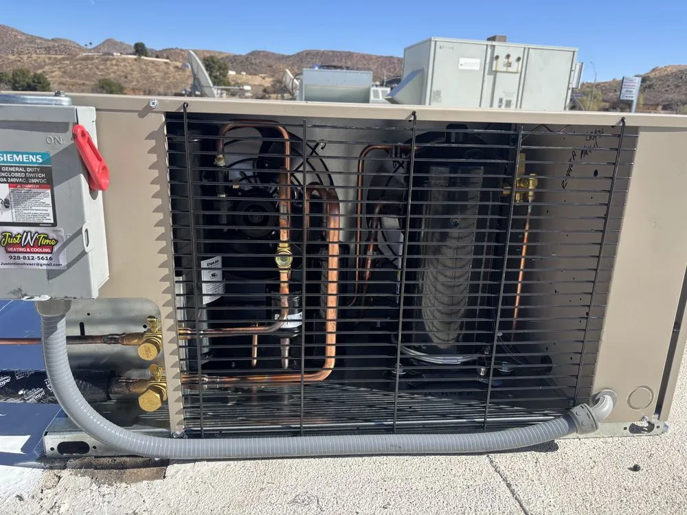 Slide of Just IN Time Heating & Cooling