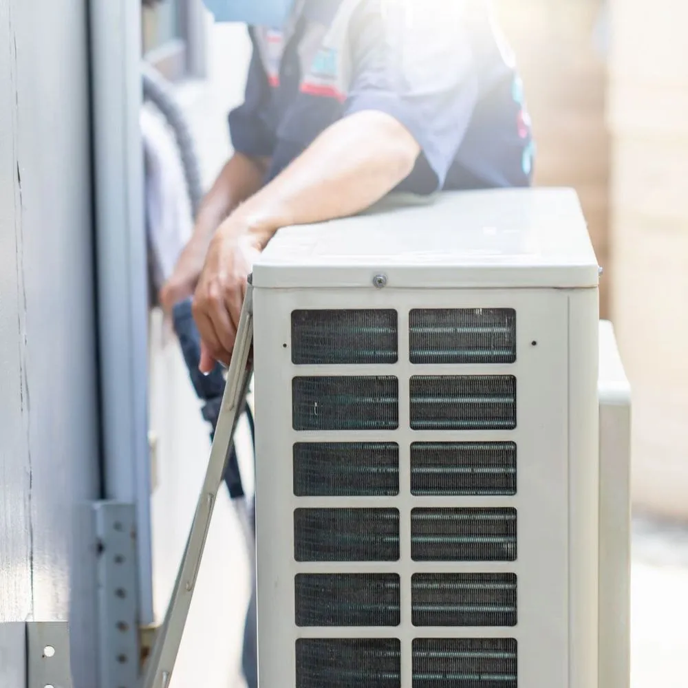 Slide of Just in Time Heating and Air Conditioning