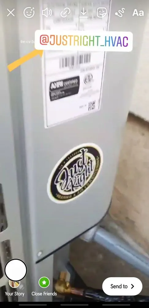 Slide of Just Right Heating & Air