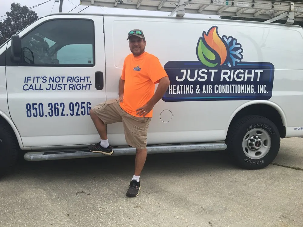 Slide of Just Right Heating and Air Conditioning