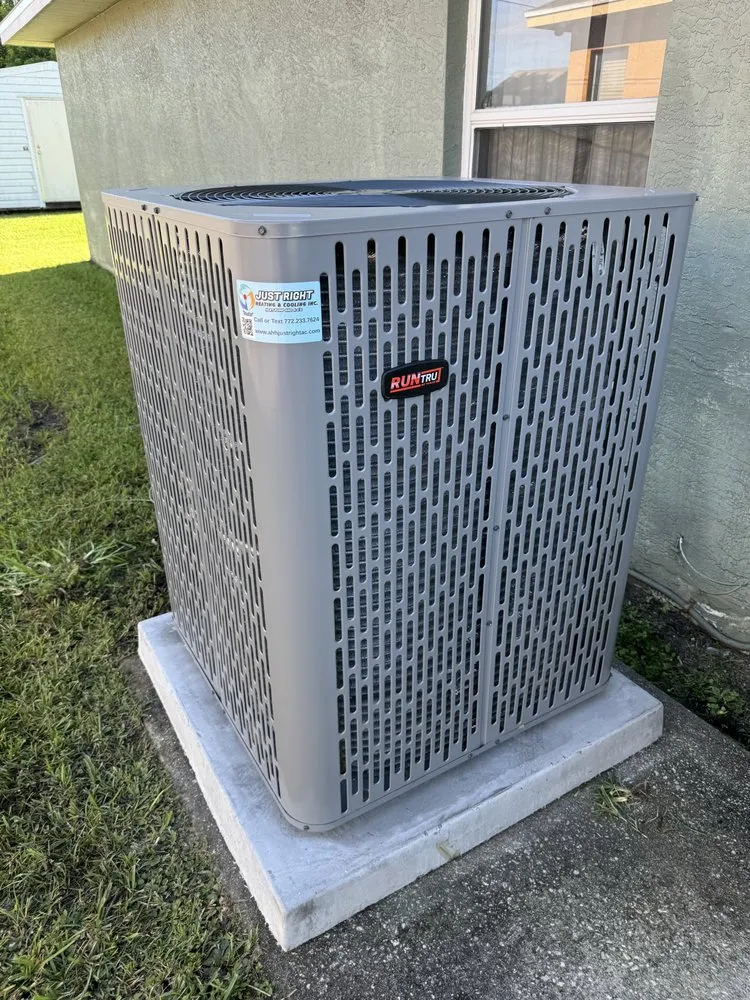 Emergency AC repair for residential systems in Port St. Lucie, FL by Just Right Heating and Cooling