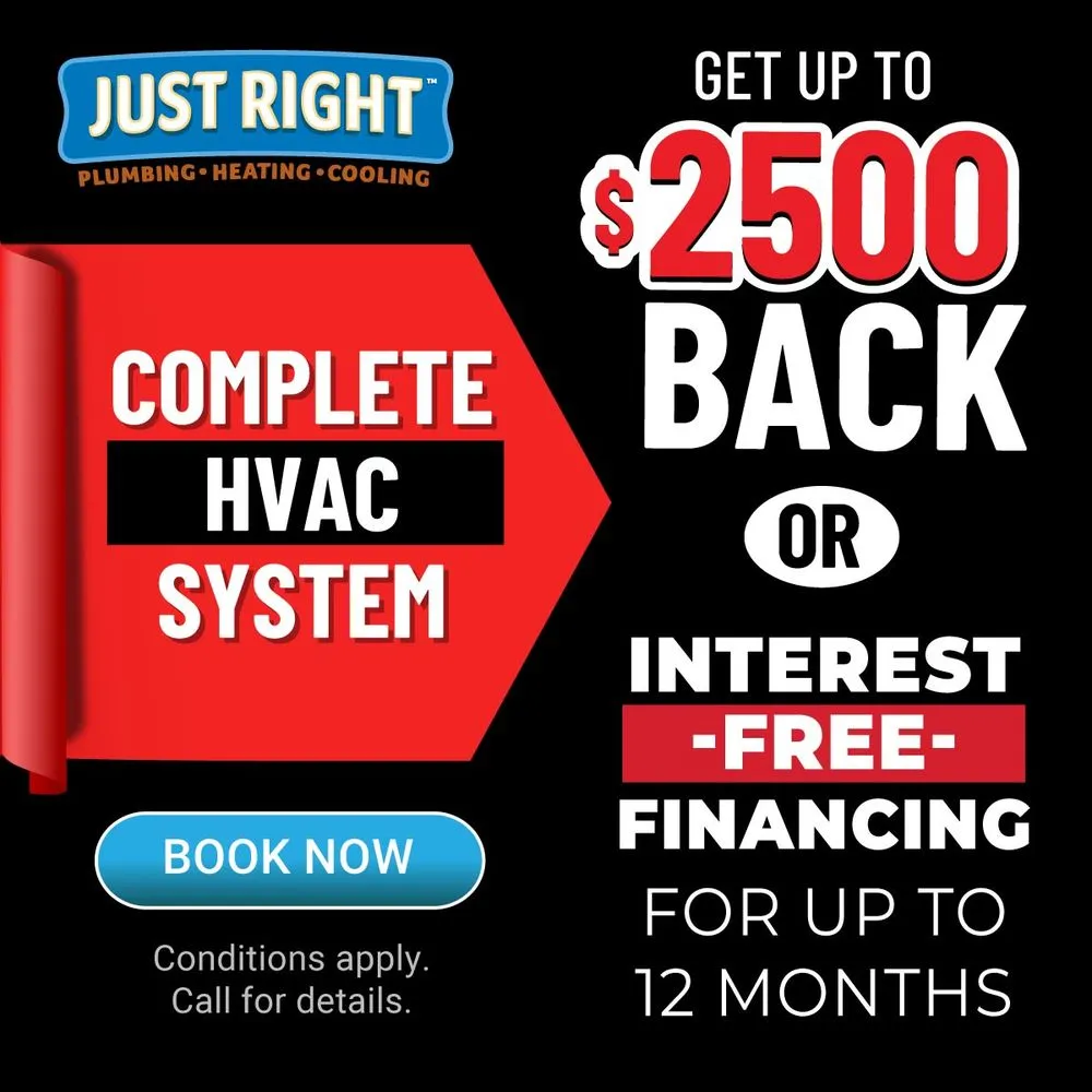 Slide of Just Right Plumbing, Heating, & Cooling