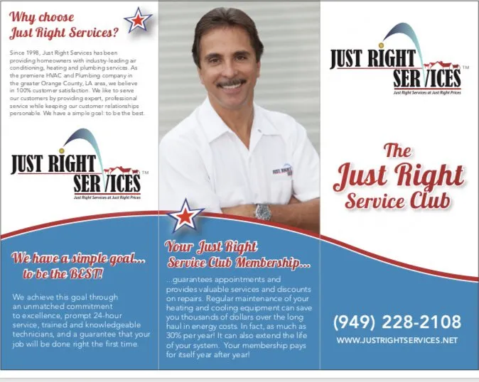 Slide of Just Right Services