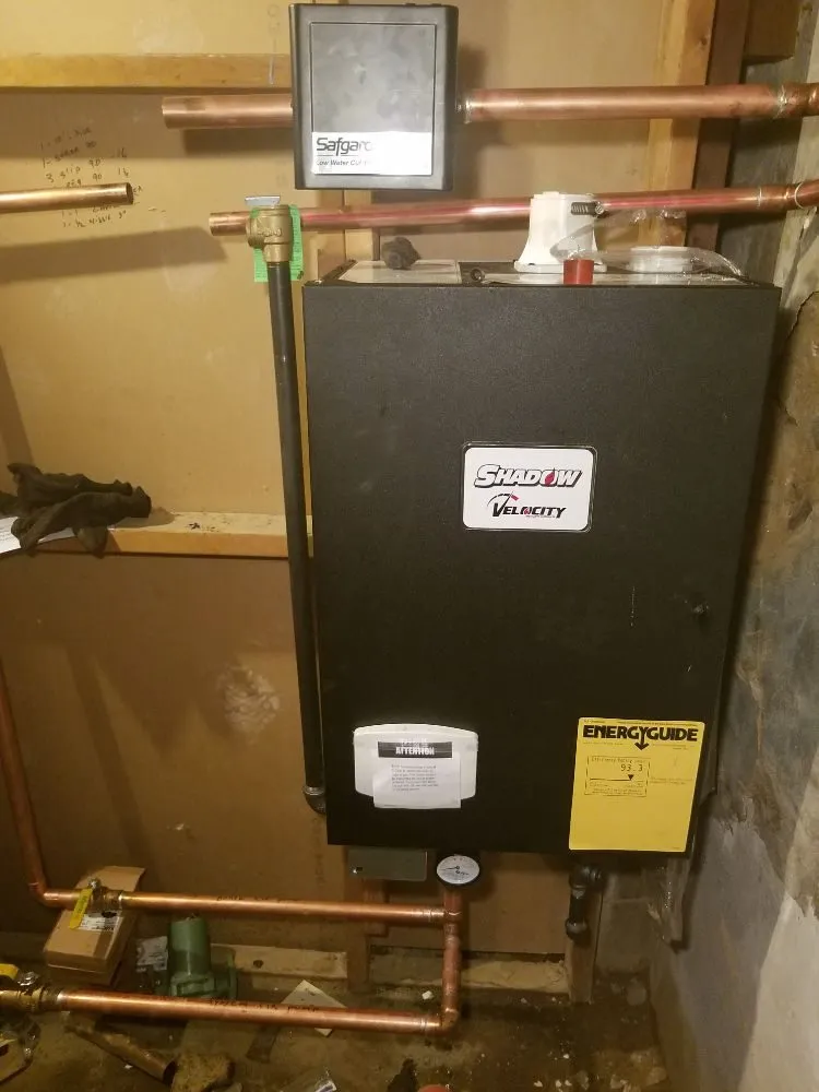 Slide of Just US Mechanics Plumbing Heating Air