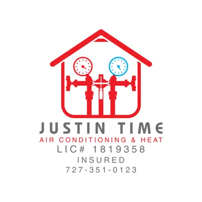 Justin Time Air Conditioning & Heat Logo