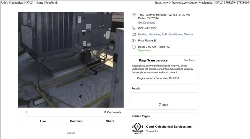 Slide of Jutley Mechanical