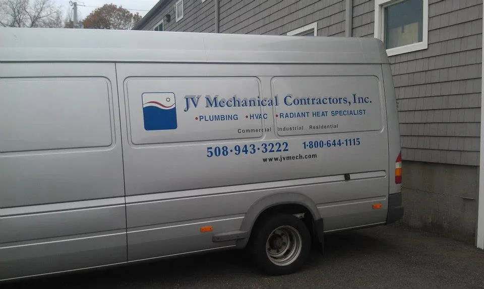 Slide of JV Mechanical Contractors