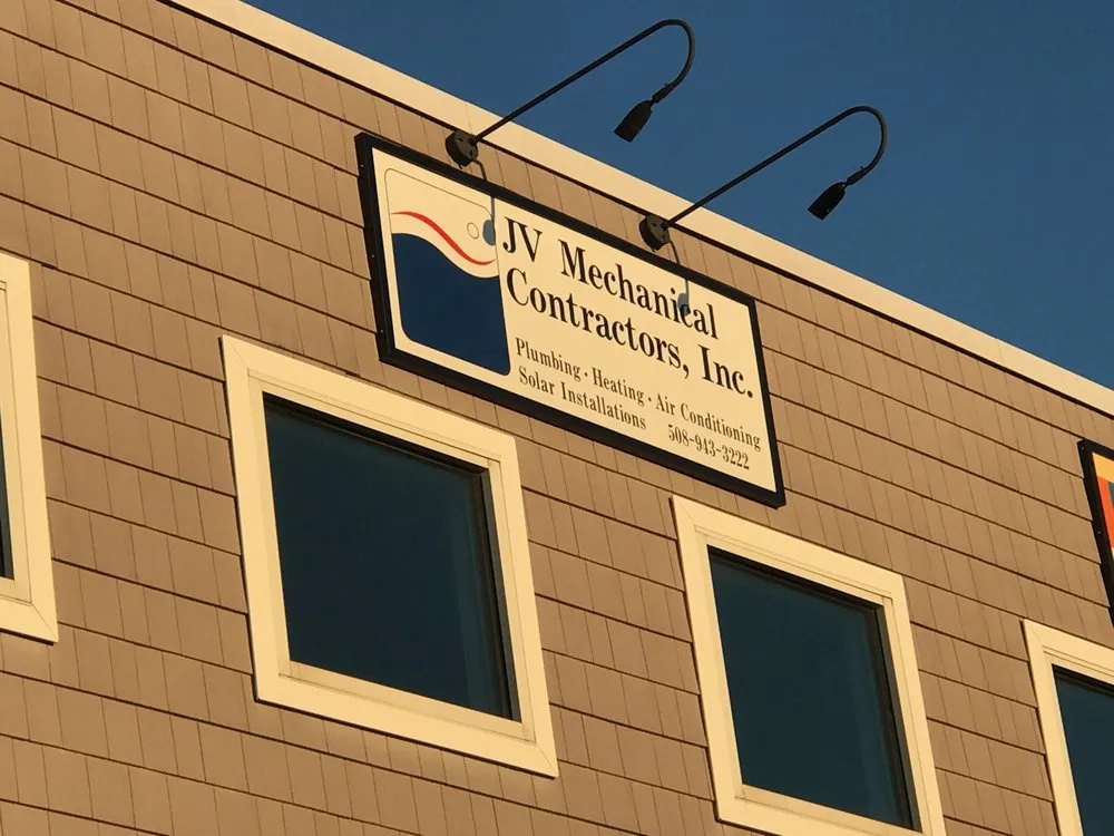 Slide of JV Mechanical Contractors