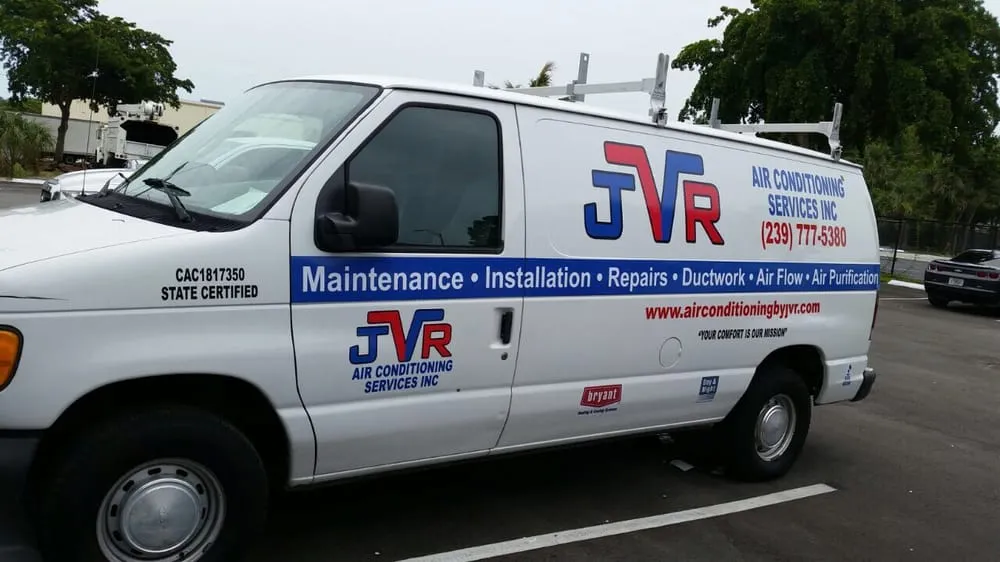 Slide of JVR Air Conditioning Services