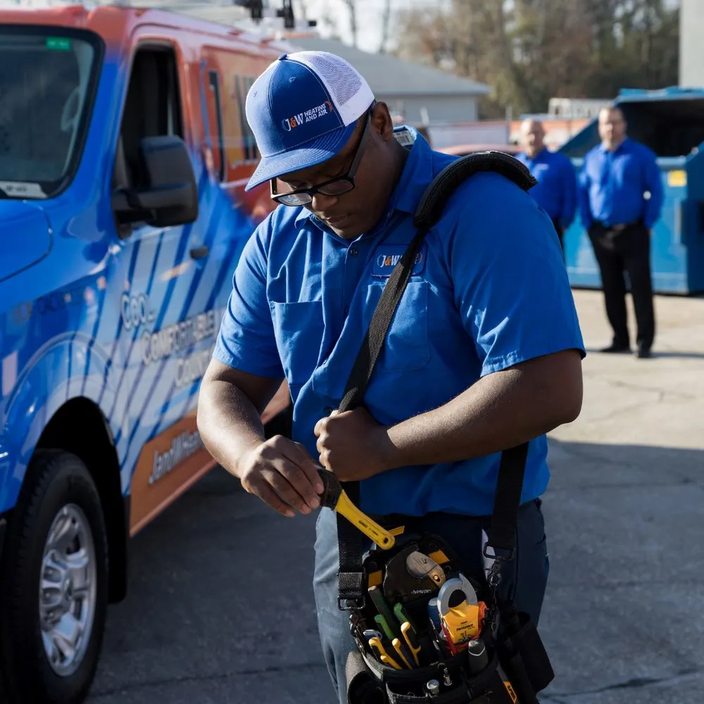 Slide of J&W Heating and Air