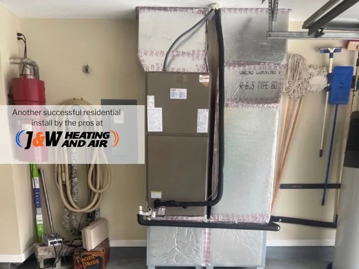 Slide of J&W Heating and Air