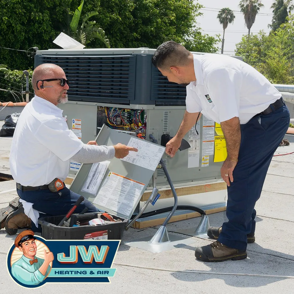 Slide of JW Heating and Air