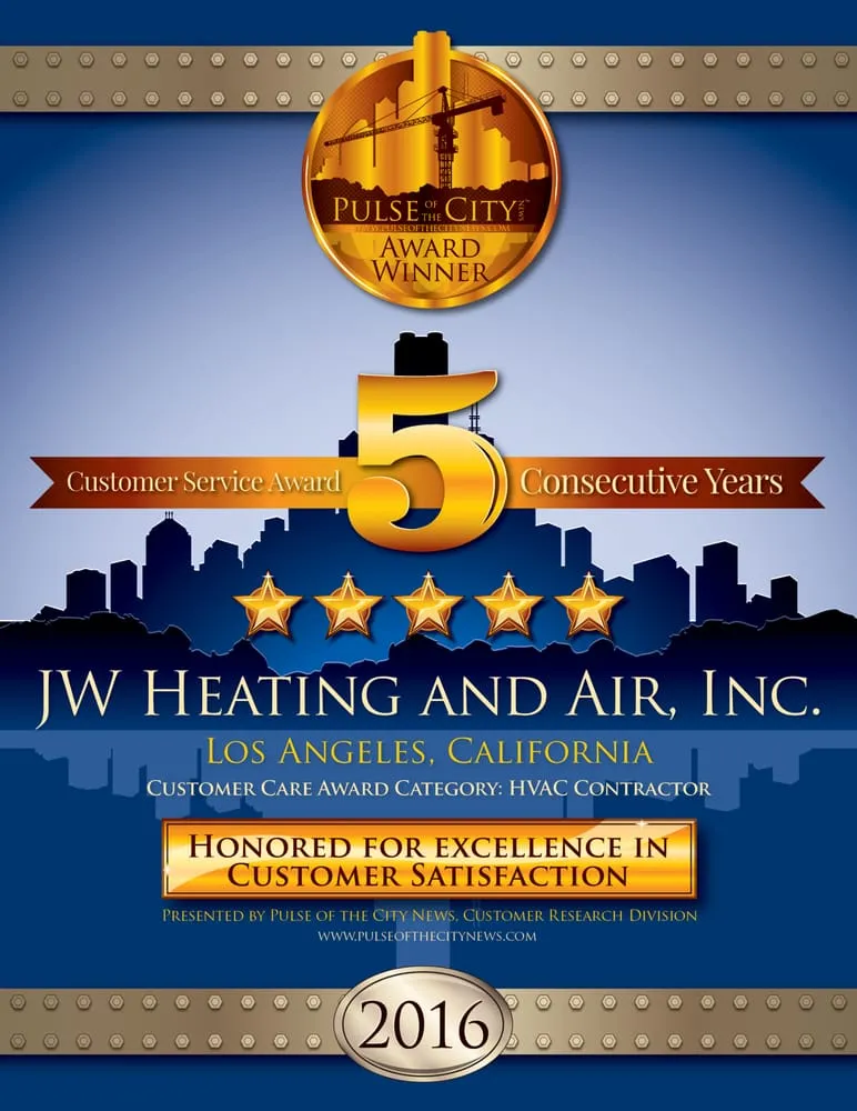Slide of JW Heating and Air