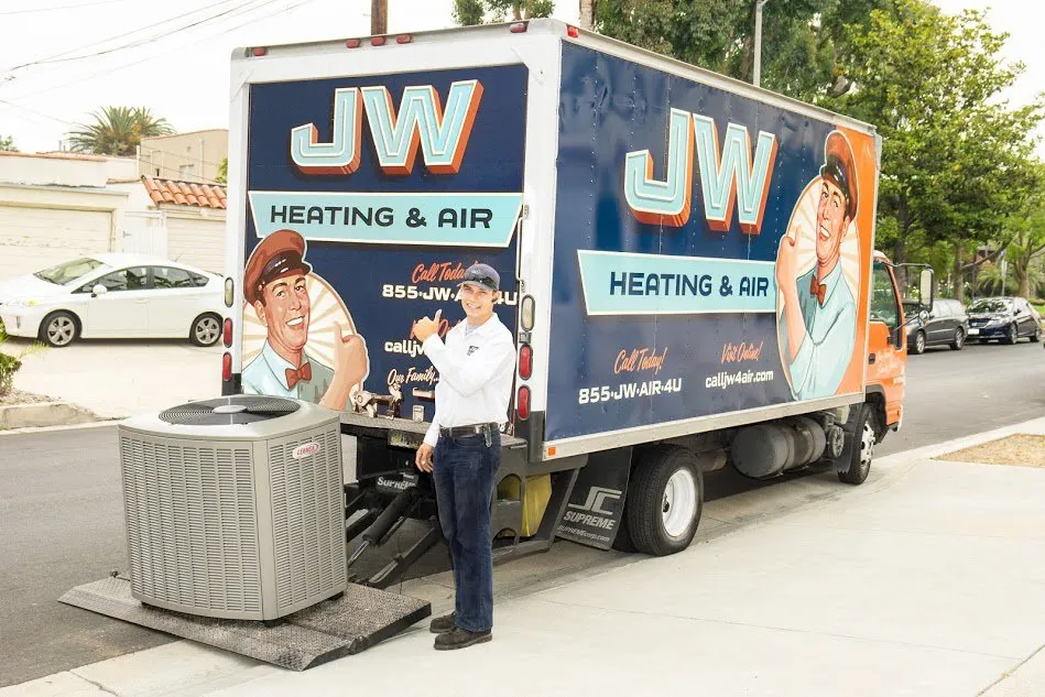 Slide of JW Heating and Air