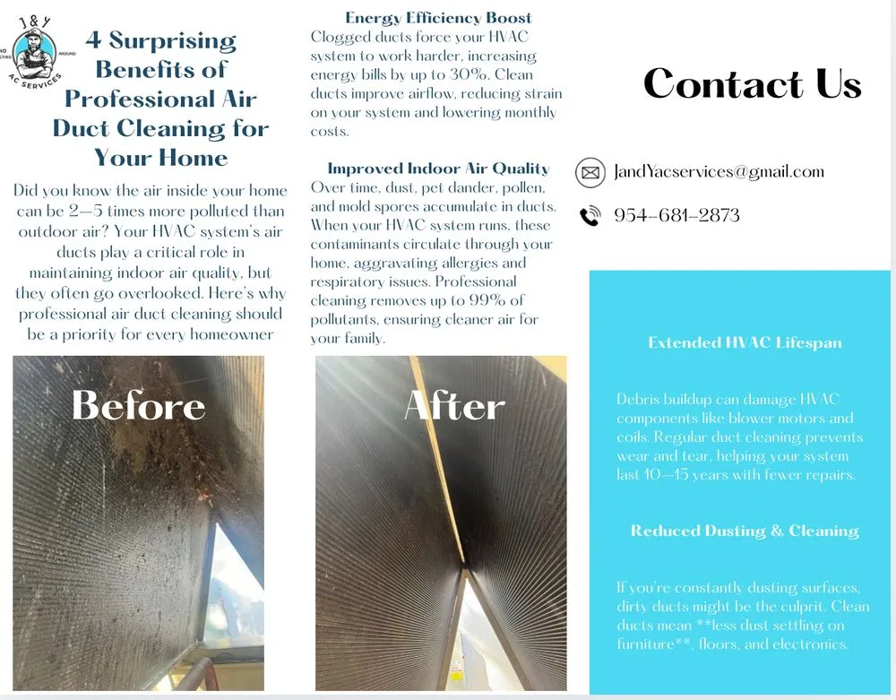 Slide of J&Y AC Services