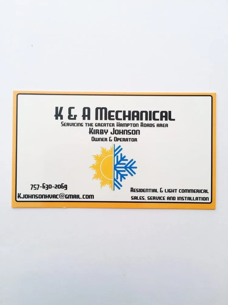 Slide of K & A Mechanical