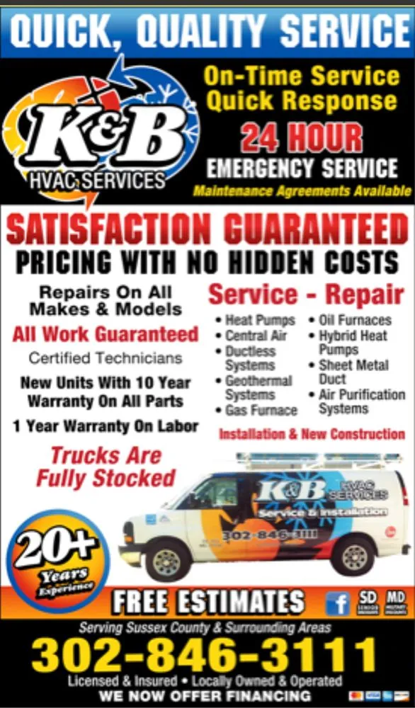 Slide of K & B HVAC Services