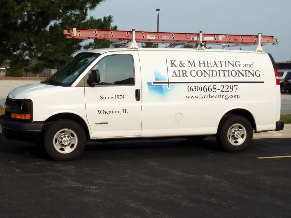 Slide of K & M Heating