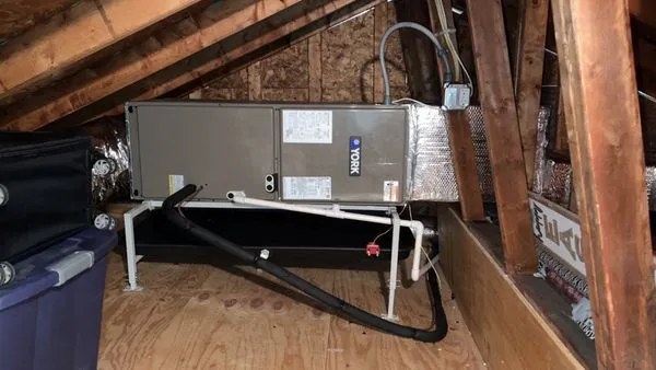 K & P Heating & Cooling Logo