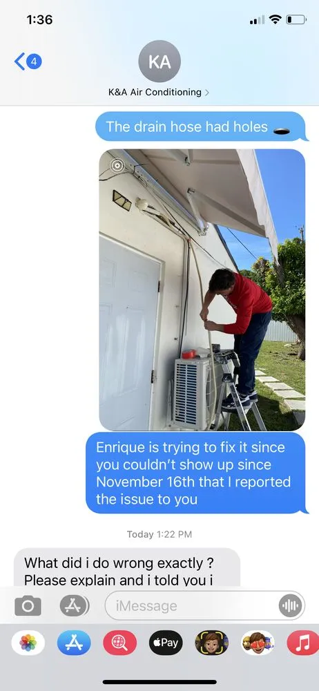 Slide of K&A Air Conditioning