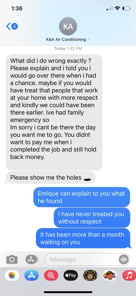 Slide of K&A Air Conditioning