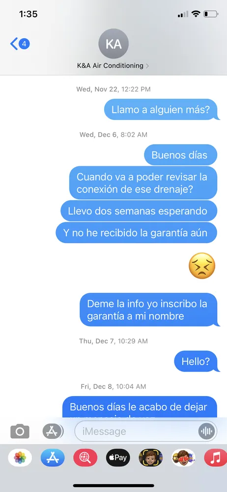 Slide of K&A Air Conditioning