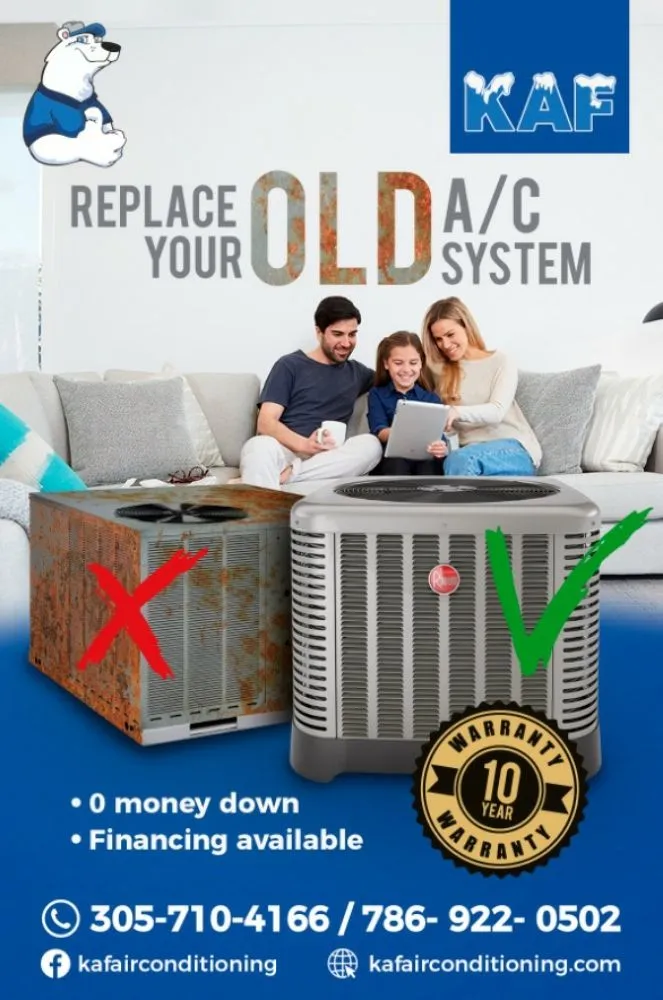 Slide of KAF Air Conditioning Services