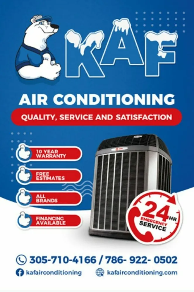 Slide of KAF Air Conditioning Services