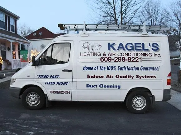 Slide of Kagel's Heating & Ac