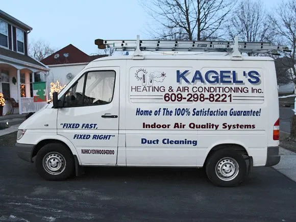Slide of Kagel's Heating & Ac