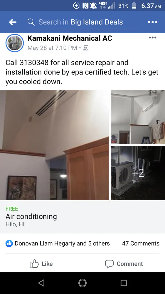 Slide of Kamakani Mechanical