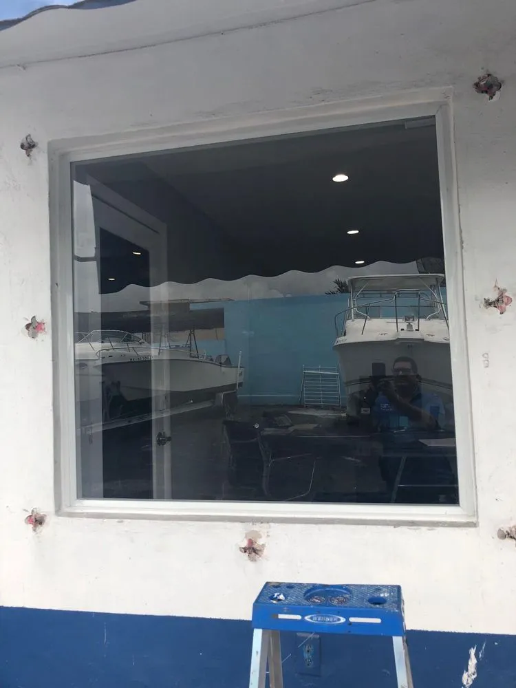 Slide of Kaplan Glass & Mirror